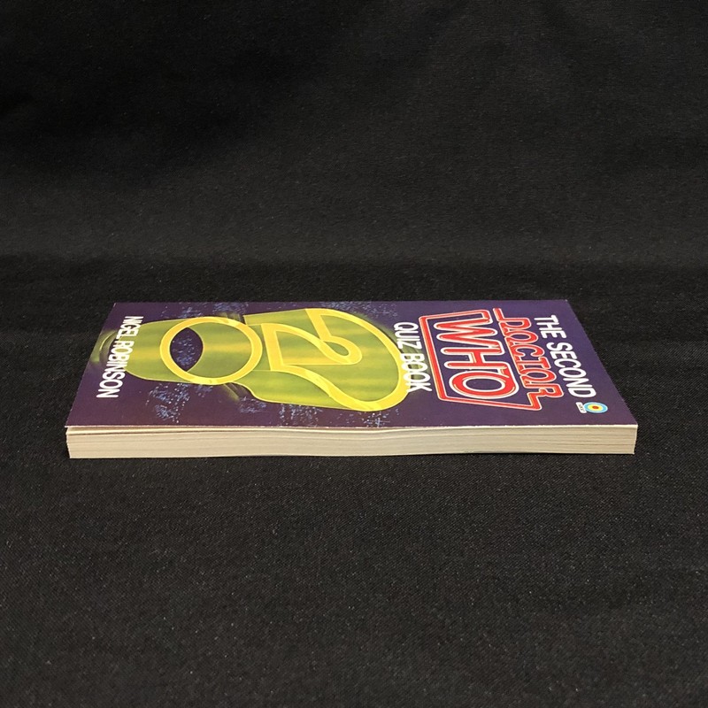 The Second DOCTOR WHO Quiz Book Nigel Robinson Vintage TARGET Paperback UK 1st gallery