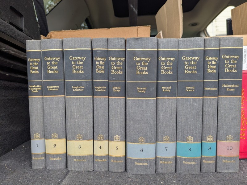 Gateway to the Great Books [10 Volume Set] by William Benton Vintage Literature