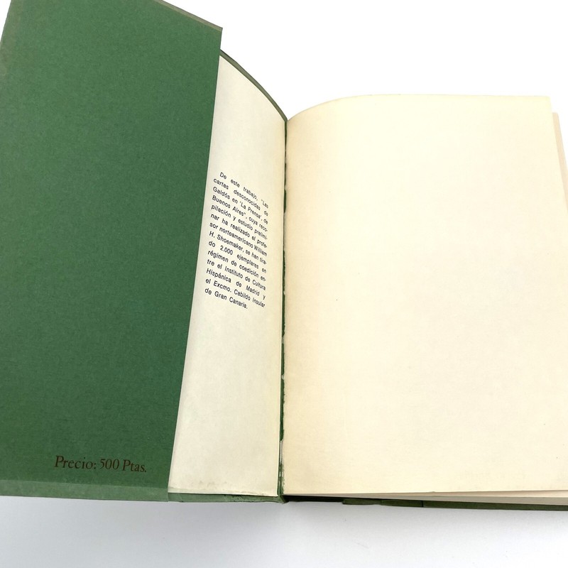 Las cartas desconocidas de Galdós en "La Prensa" de Buenos Aires 1973 TPB gallery