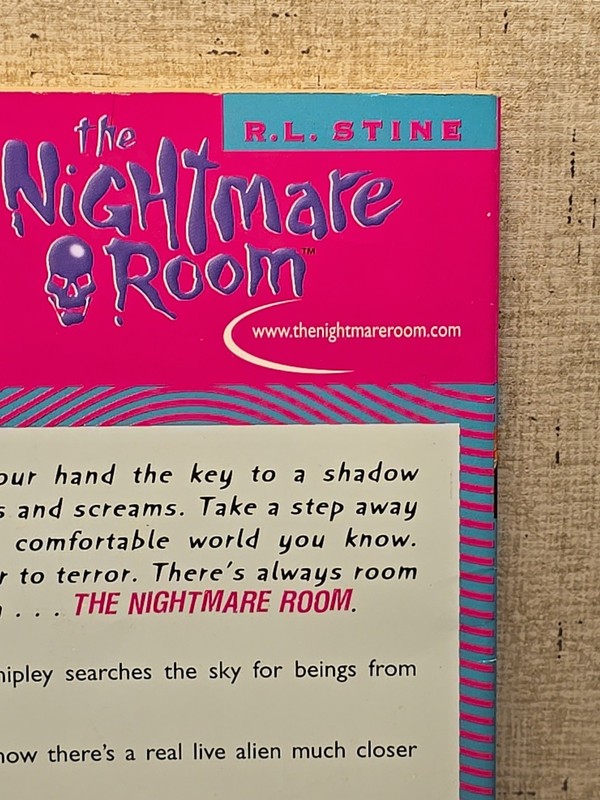 The Nightmare Room Visitors By R. L. Stine 2001 First Avon Edition (Worn Copy) gallery