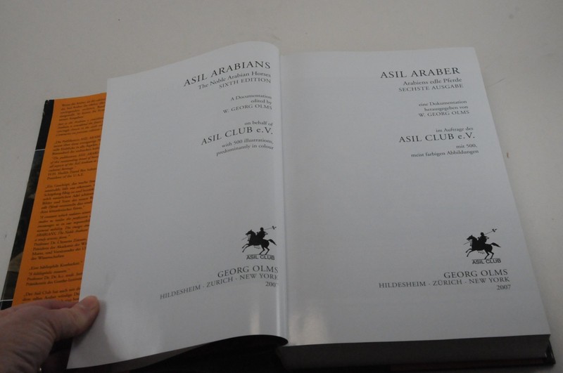 Asil Arabians The Noble Arabians Horses Book IV w/ Slipcase Deutsch German Editi gallery