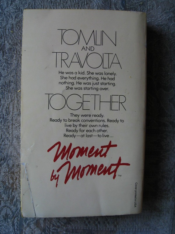 Darcy O'Brien, Jane Wagner - Moment by Moment - 1979 - paperback gallery