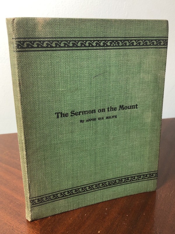 c1898 The Sermon On The Mount Annie Rix Militz, F.M. Harley Pub New Thought RARE