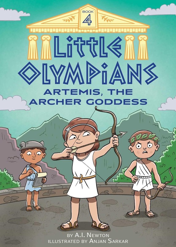 Little Olympians 4: Artemis, the Archer Goddess – paperback Newton, A.I.|Sar…