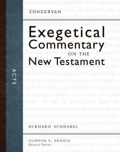 Acts, Hardcover by Schnabel, Eckhard J.; Arnold, Clinton E. (EDT), Like New U…