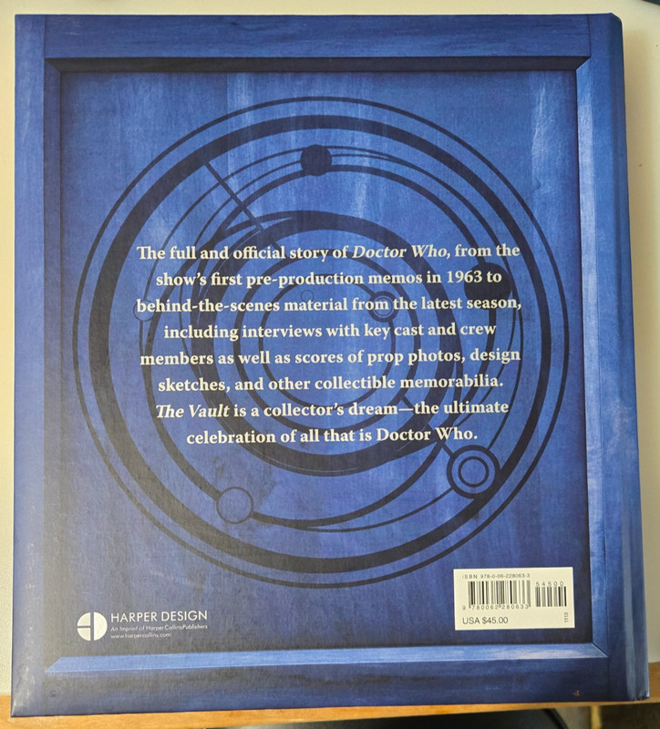 DOCTOR WHO THE VAULT First 50 Years (2013): Hardback Marcus Hearn BBC Sci-Fi TV gallery