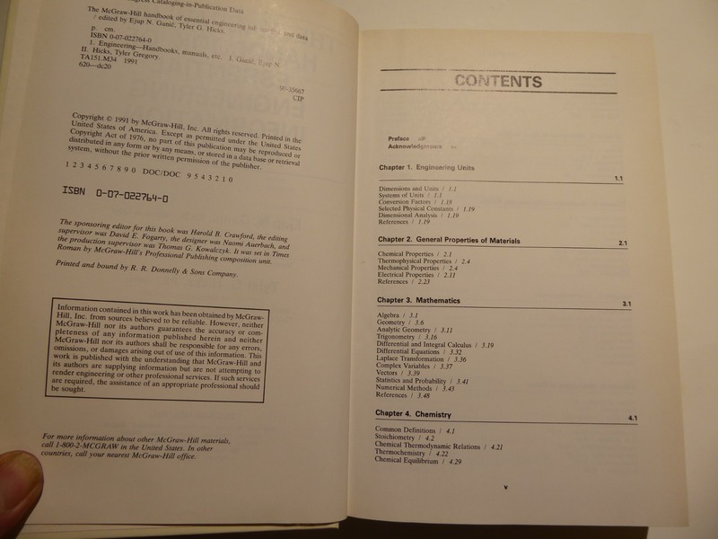 The McGraw-Hill Handbook of Essential Engineering Information and Data gallery