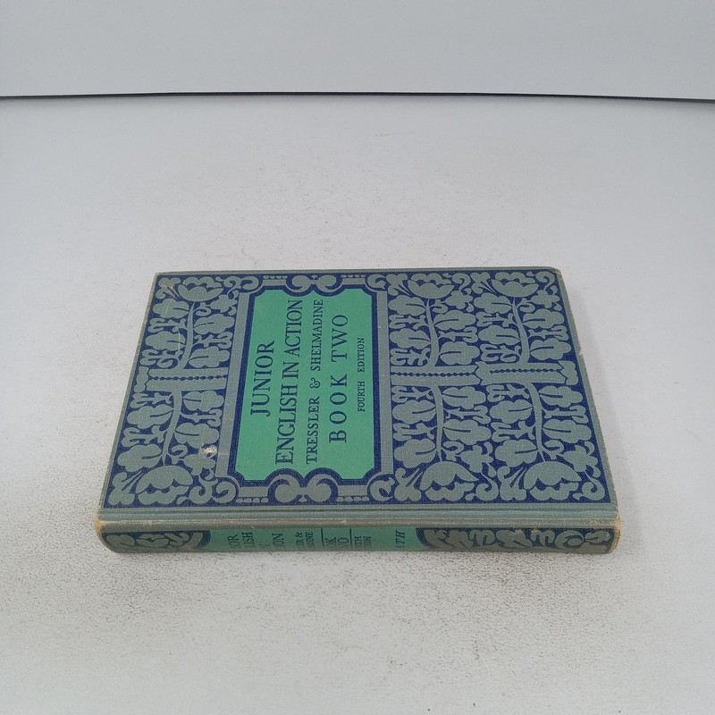 Junior English in Action: Book 2 4th Ed 1946 Hardcover by Tressler & Shelmadine gallery