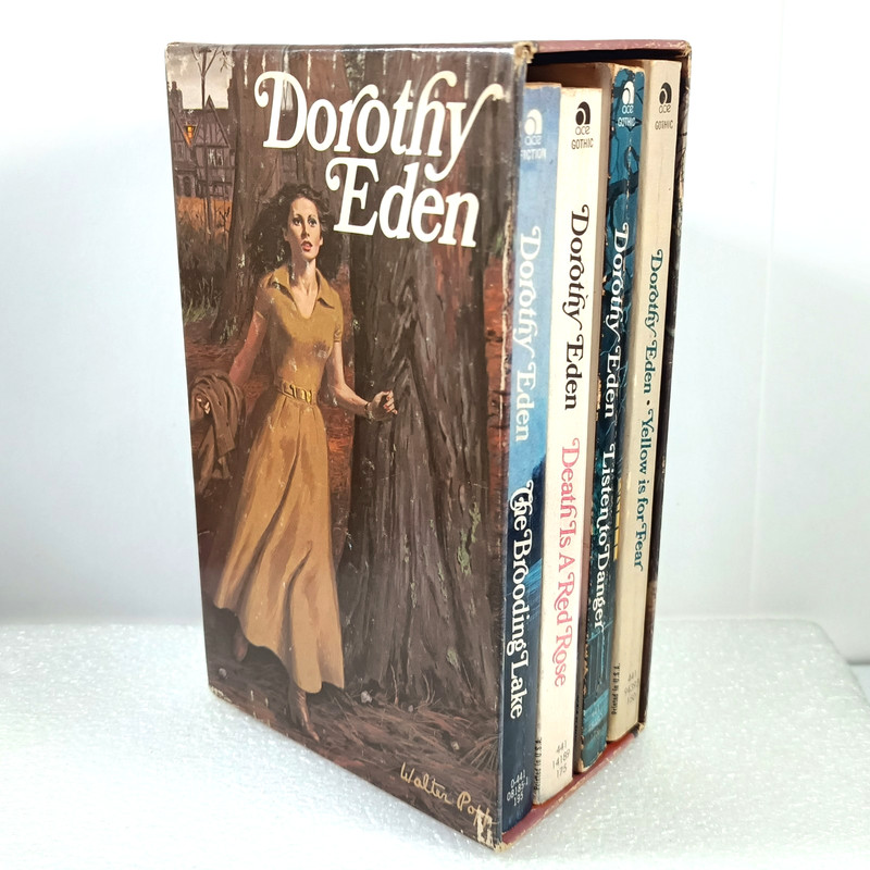 Dorothy Eden Ace gothic paperback box set 1970s four books