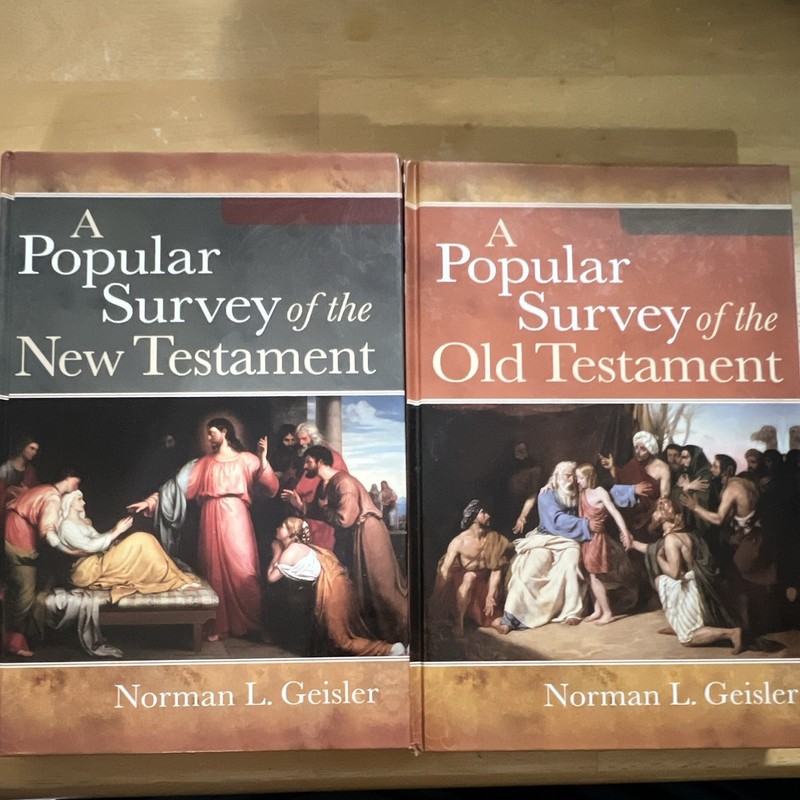 Norman L. Geisler A Popular Survey of the Old & New Testament HC 2 Book Set