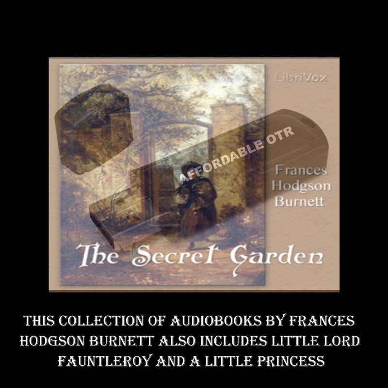 THE SECRET GARDEN & 2 MORE CHILDREN’S AUDIOBOOKS BY FRANCES BURNETT ON USB FLASH