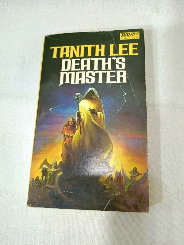 Death’s Master Tanith Lee 1979 First Printing Fantasy Novel DAW Books Paperback