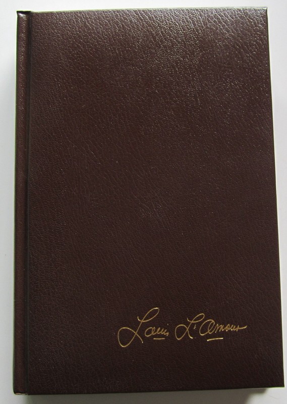 Bendigo Shafter Louis L'Amour HC Leatherette Bantam 1985 gallery