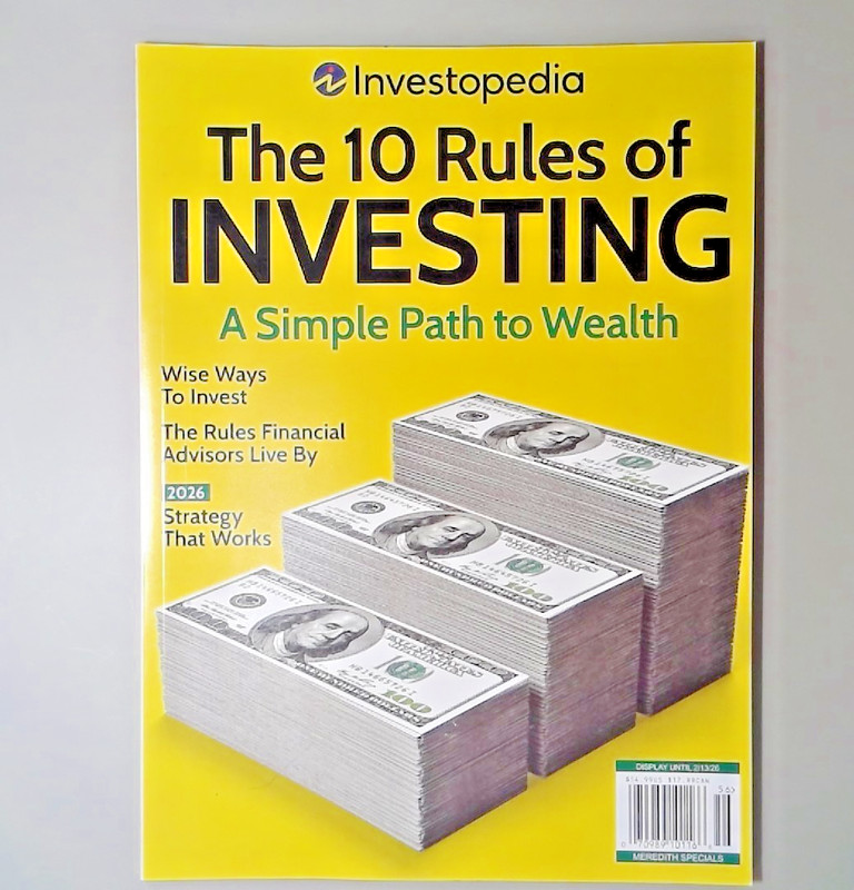 Investopedia The 10 Rules Of Investing Magazine 2026 *NEW* Simple Path To Wealth