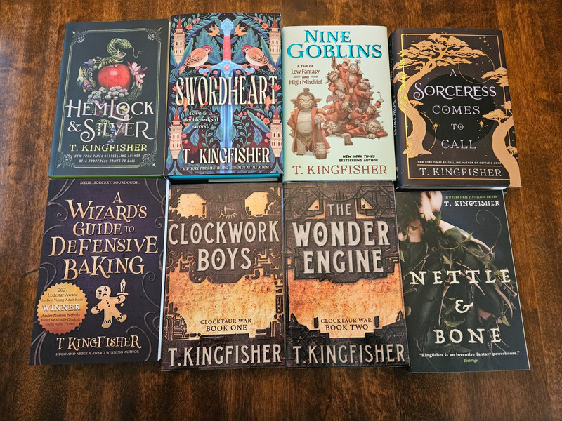 T. Kingfisher Book Lot (8 Books)