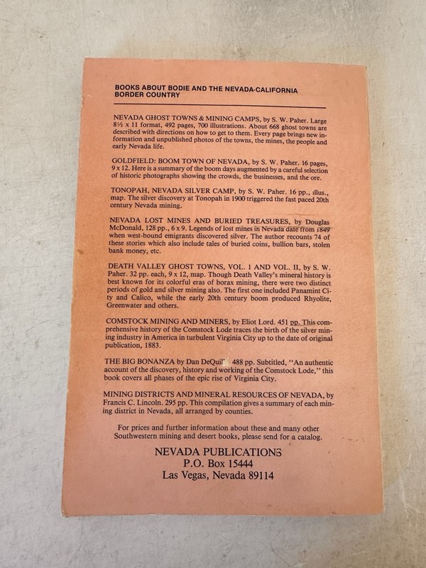 MINING CAMP DAYS Emil W. Billeb, Howell-North Books, Berkeley, 1986 gallery