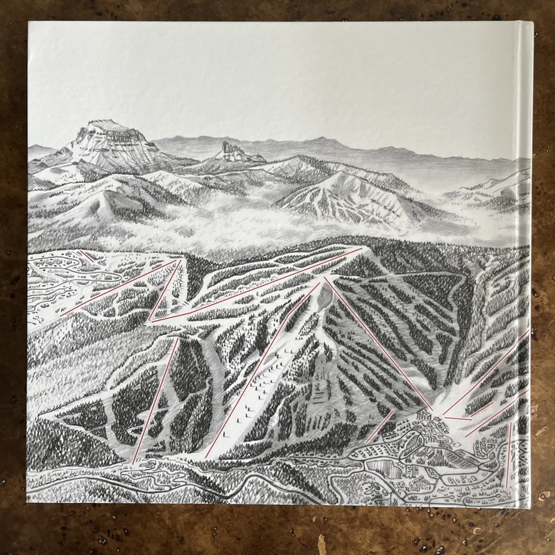 The Man Behind the Maps James Niehues—Open Road Ski Company, Hardcover Ski Art gallery