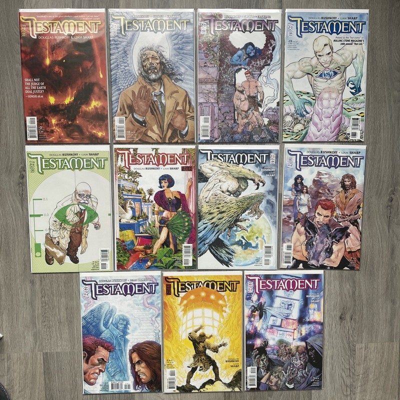 11 NEW TESTAMENT 2007 Vol 2,11,12,13,14,15,16,17,18,20,21 Vertigo DC Book Lot