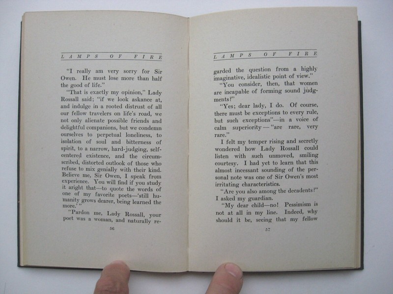 LAMPS OF FIRE ~ Marian Nesbitt HC 1920 1st Edition ~ Franciscan Herald Press -F gallery