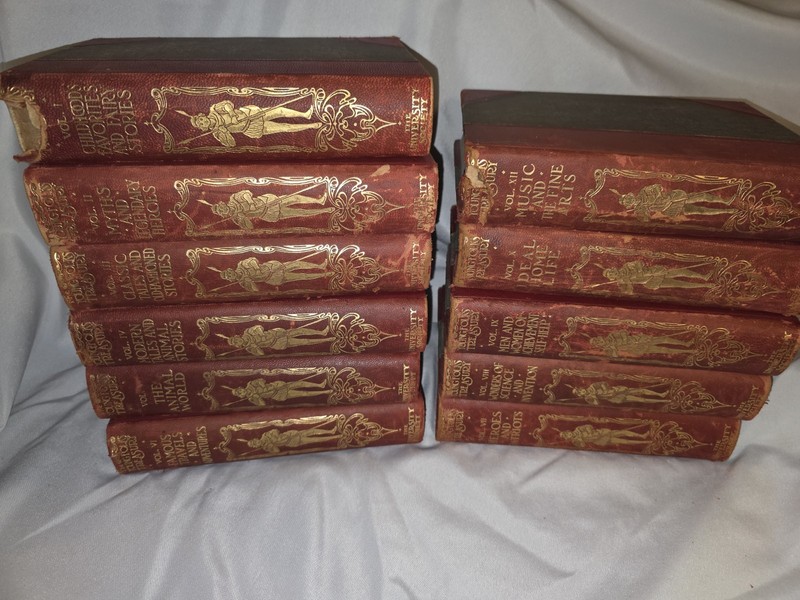 Young Folk’s Treasury Music and Fine Arts Volumes 1-7 & 9-12, 1909 *RARE ** READ