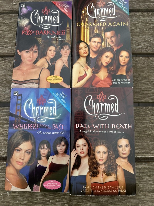 Lot of 4 Charmed TV Tie-In Books by Constance M. Burge SIMON PULSE 1ST EDITIONS