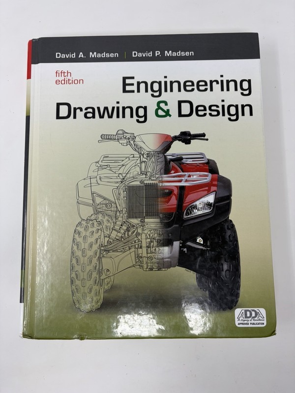 Engineering Drawing and Design Hardcover David Madsen With CD