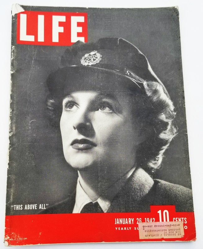 Life Magazine January 26 1942 Iran Soviet British Allies Very Good World War II