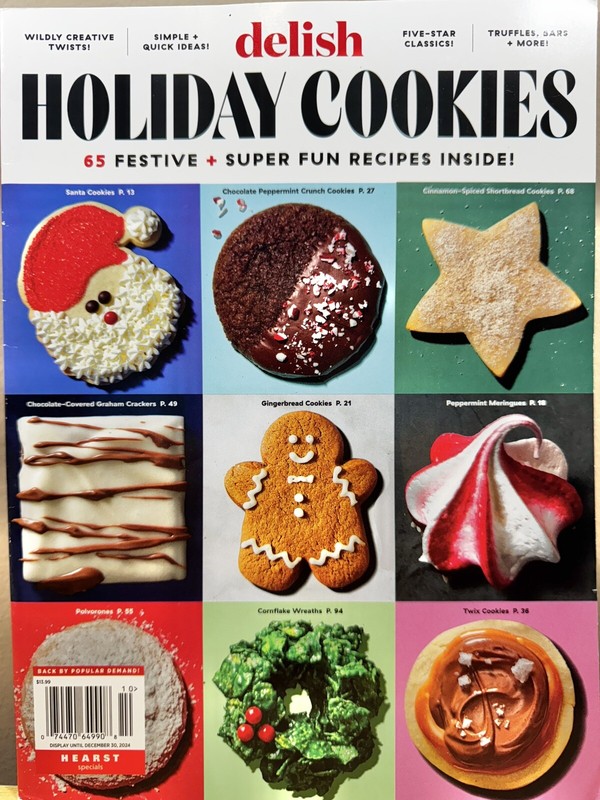 Delish Magazine Holiday Cookies Special Edition
