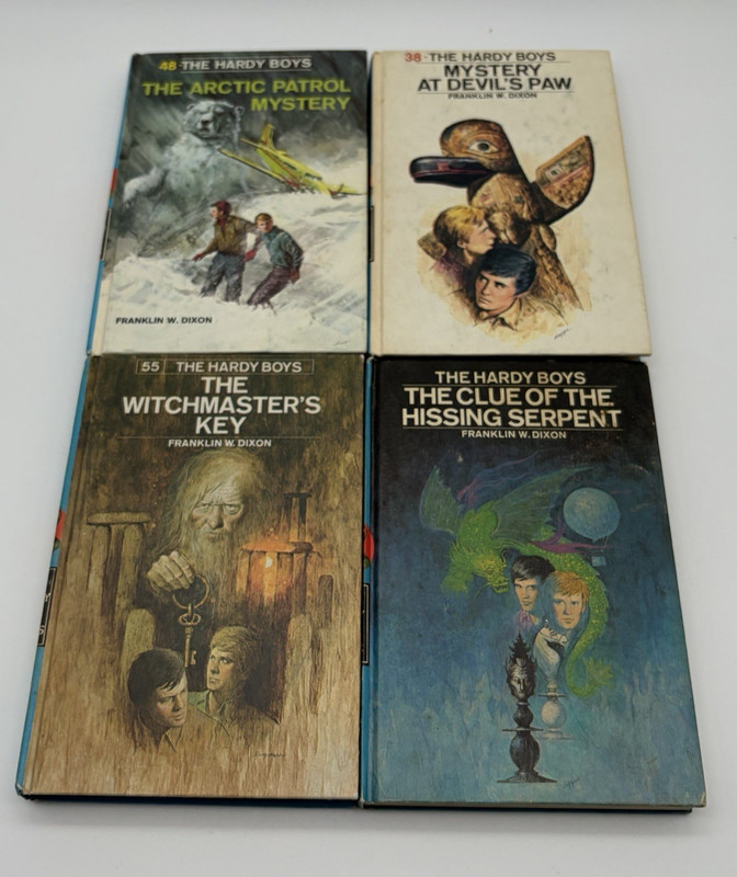 The Hardy Boys Franklin W. Dixon Lot of 15 Hardcover Books Various Titles gallery