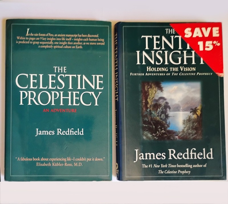 THE CELESTINE PEOPHECY & THE TENTH INSIGHT (1st Print) James Redfield HC
