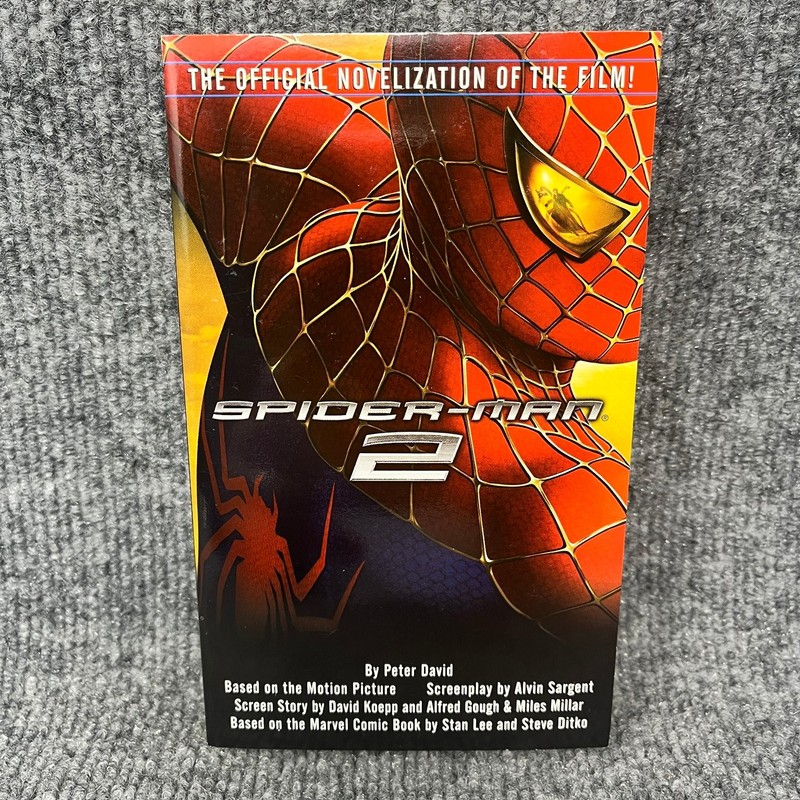 Spider-Man 2 Peter David 2004 First Edition Marvel Movie Novelization Del Rey