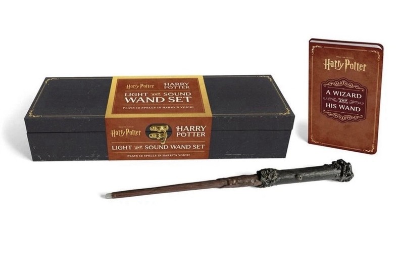 Harry Potter: Harry Potter Light and Sound Wand Set: Plays 12 Spells in Harry’s