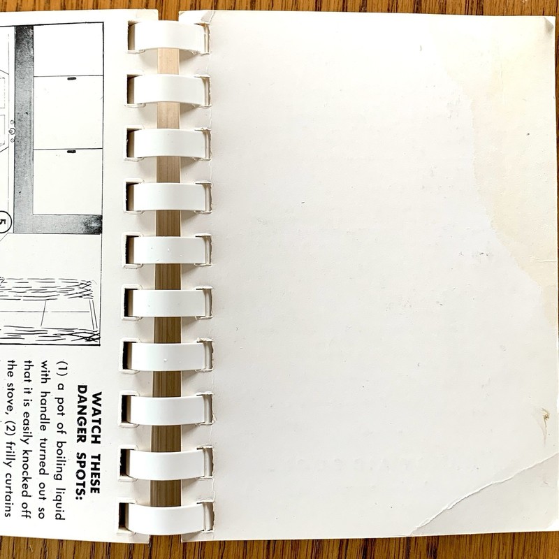 Vintage 1955 Tooth Sweet Recipe Book in Box Desserts Journal Ruth Chier Rosen gallery
