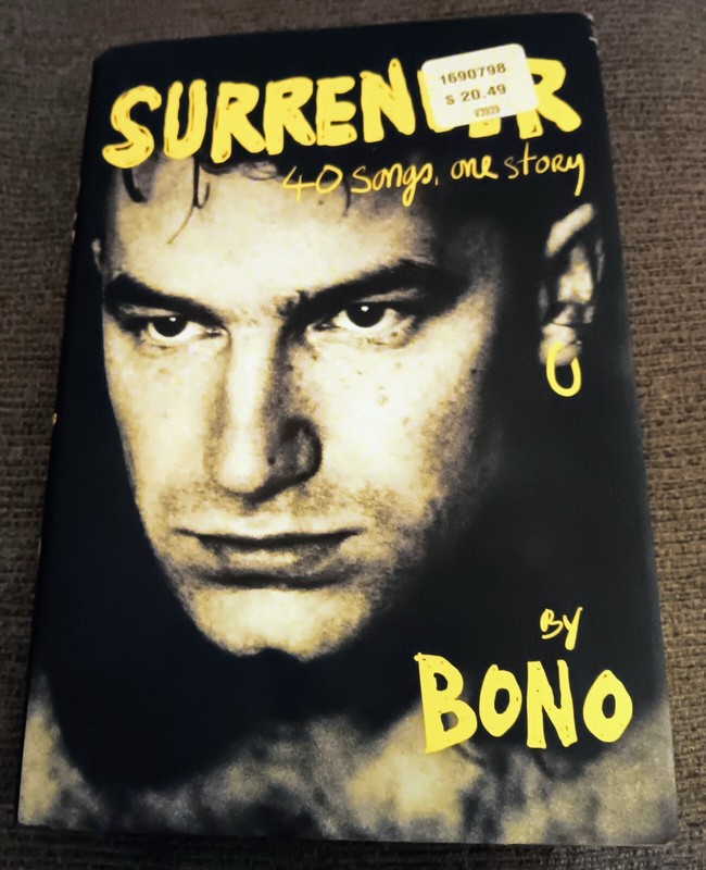 BRAND NEW, 1ST Ed., Surrender : 40 Songs, One Story by Bono (2022, Hardcover)…