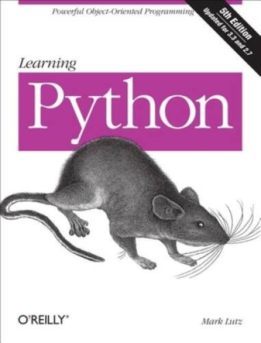 Learning Python, 5th Edition – Paperback By Lutz, Mark – ACCEPTABLE