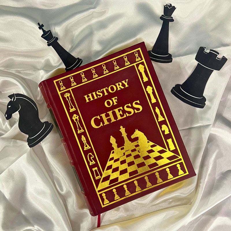 A History Of Chess 1913 By H. J. R. Murray [Premium Leather Bound]