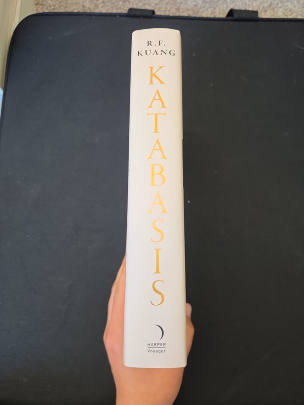 Fairyloot Exclusive Edition Katabasis by R. F. Kuang Hardcover Sprayed Edges gallery