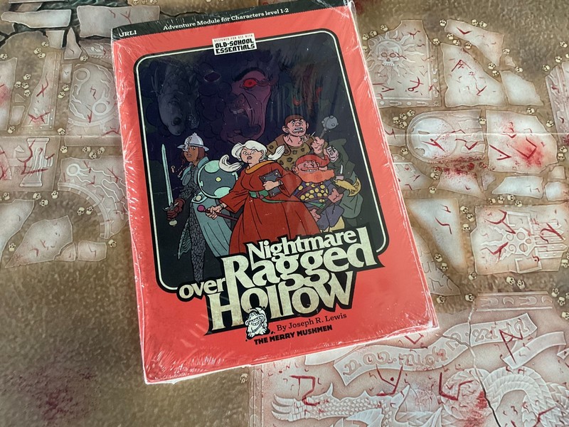 Merry Mushmen Old-School Essentials RPG NIGHTMARE over RAGGED HOLLOW new sealed