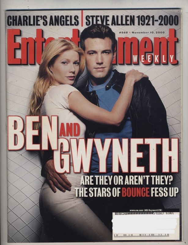 Entertainment Weekly; #568, 11/10/00; Ben Affleck, Gwyneth Paltrow, Steve Allen