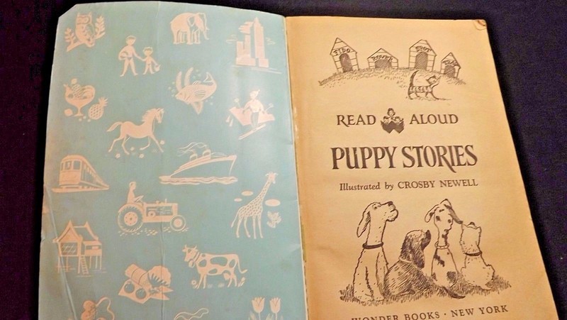 READ-ALOUD PUPPY STORIES 1957 WONDER BOOKS, INC SOFT COVERED gallery