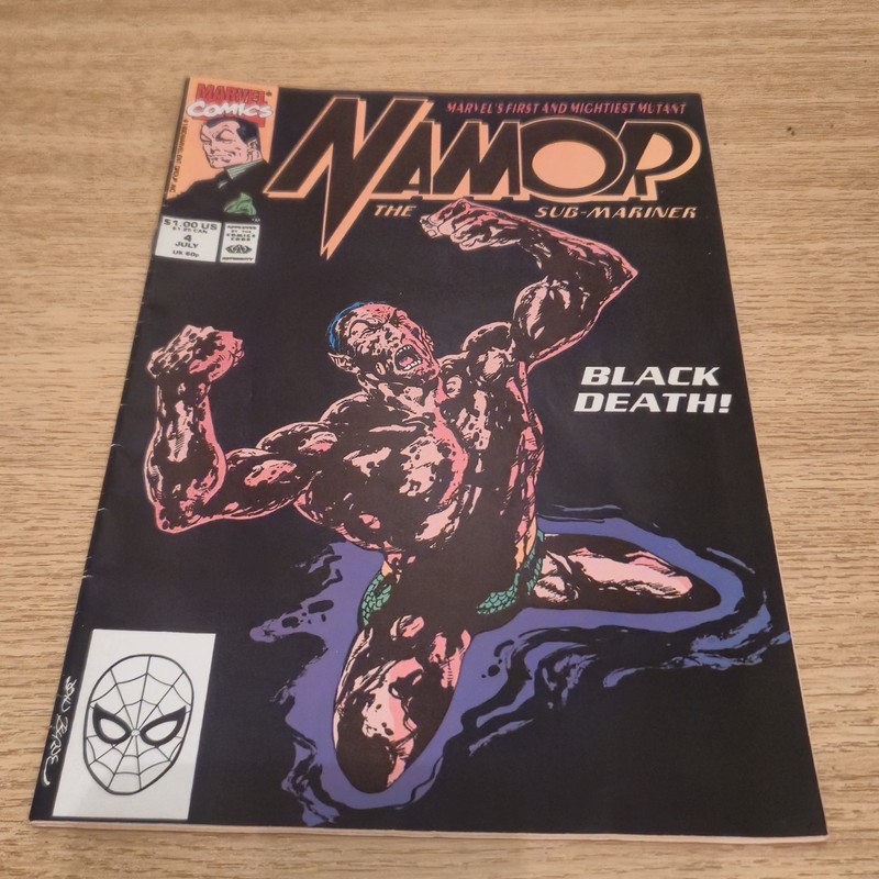 Namor : The Sub-Mariner #4 : July 1990 : Marvel Comics
