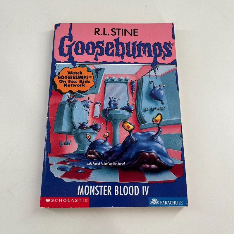 Goosebumps #62 Monster Blood IV Book R.L. Stine 1st Print 1997 w No Bookmark