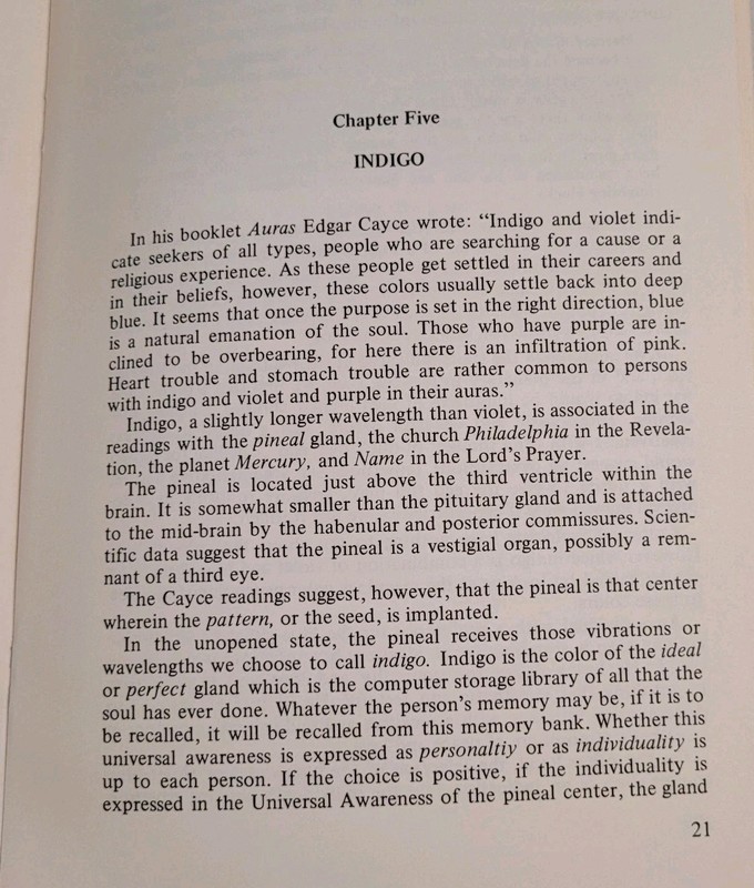 Color & Edgar Cayce Readings Roger Lewis 1973 Metaphysical Esoteric A.R.E. Press gallery