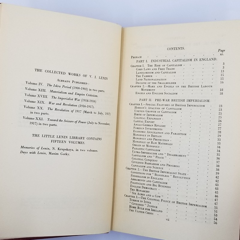 Lenin on Britain A Compilation – 1934 International Publishers - Marxist Library gallery