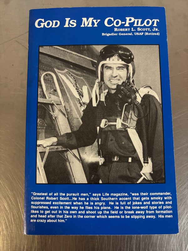 SIGNED God Is My Co-Pilot by Robert L. Scott Jr. USAF Brigadier General, OHIO