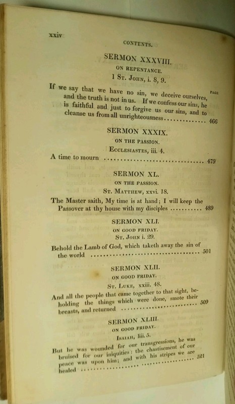 "Sermons on The Public Means of Grace...". by Rev. Theodore Dehon. 2 Vols. 1825 gallery