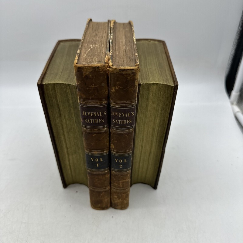 William Gifford Juvenal & Persius Satires 1817 Classical Latin Poetry (11-5)
