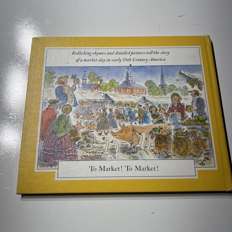 TO MARKET! TO MARKET!.....PETER SPIER....1ST EDITION..HARDCOVER DJ gallery