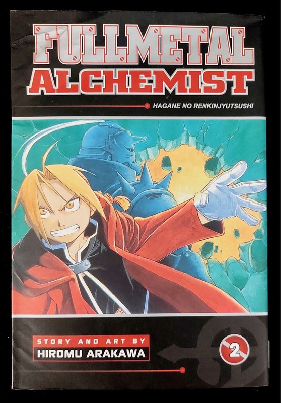 FullMetal Alchemist Vol 2 By Hiromu Arakawa Manga Graphic Novel Paperback