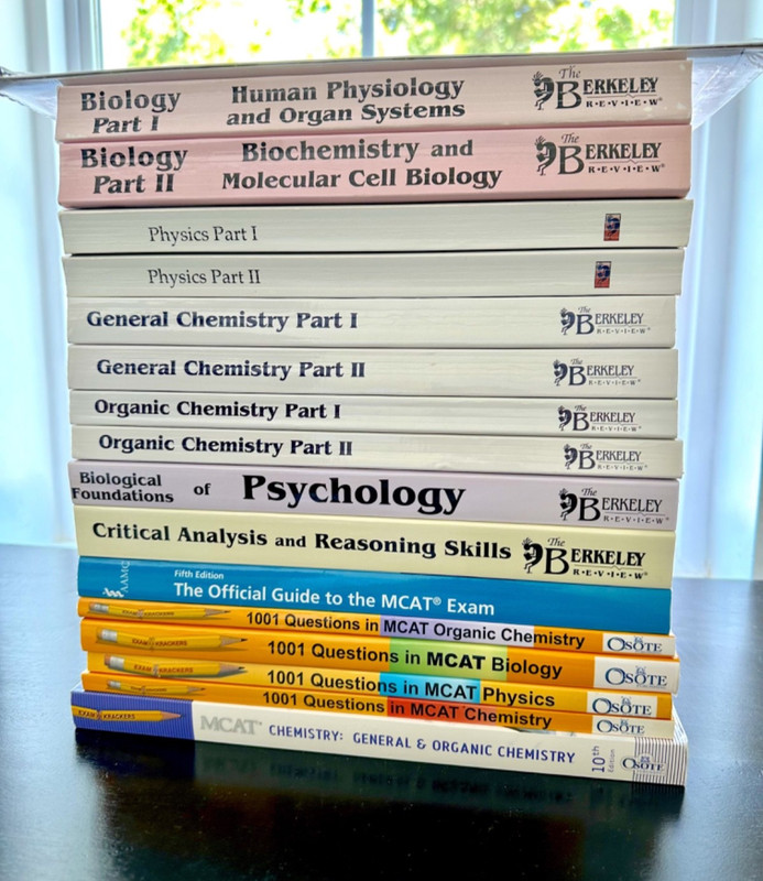 15 Book – MCAT Prep Bundle (2025 Complete Berkeley Review Bundle)